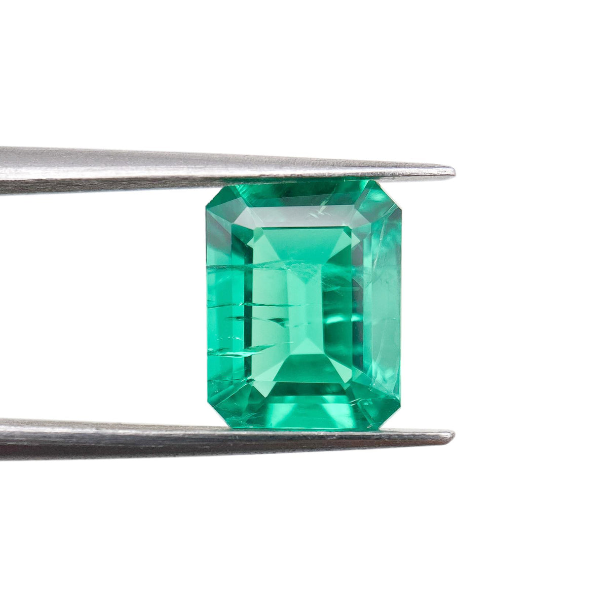 2.73ct | Step Cut Emerald Shape Lab Emerald