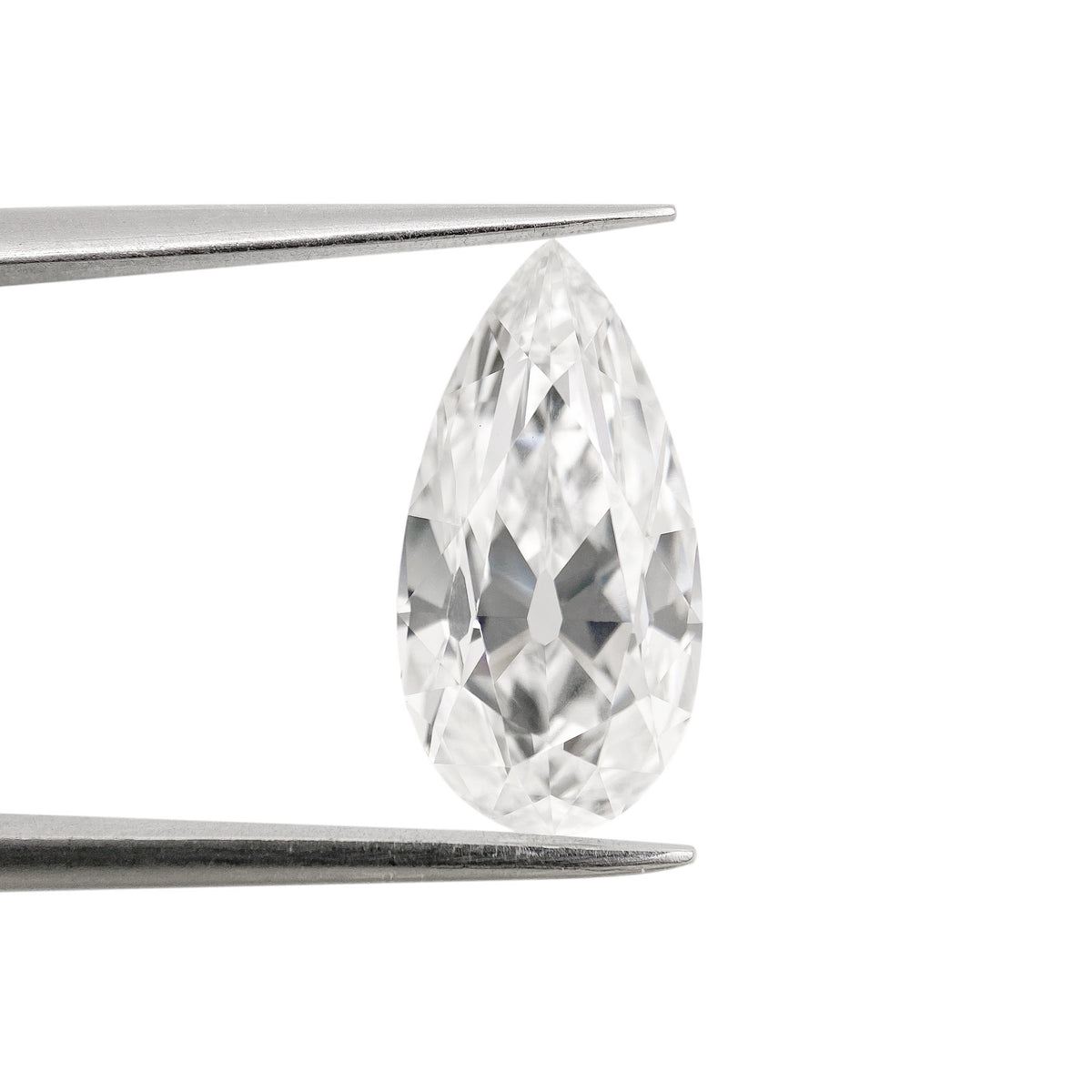 4.50ct | E/VVS2 Pear Shape Old Mine Cut Lab Diamond (IGI)