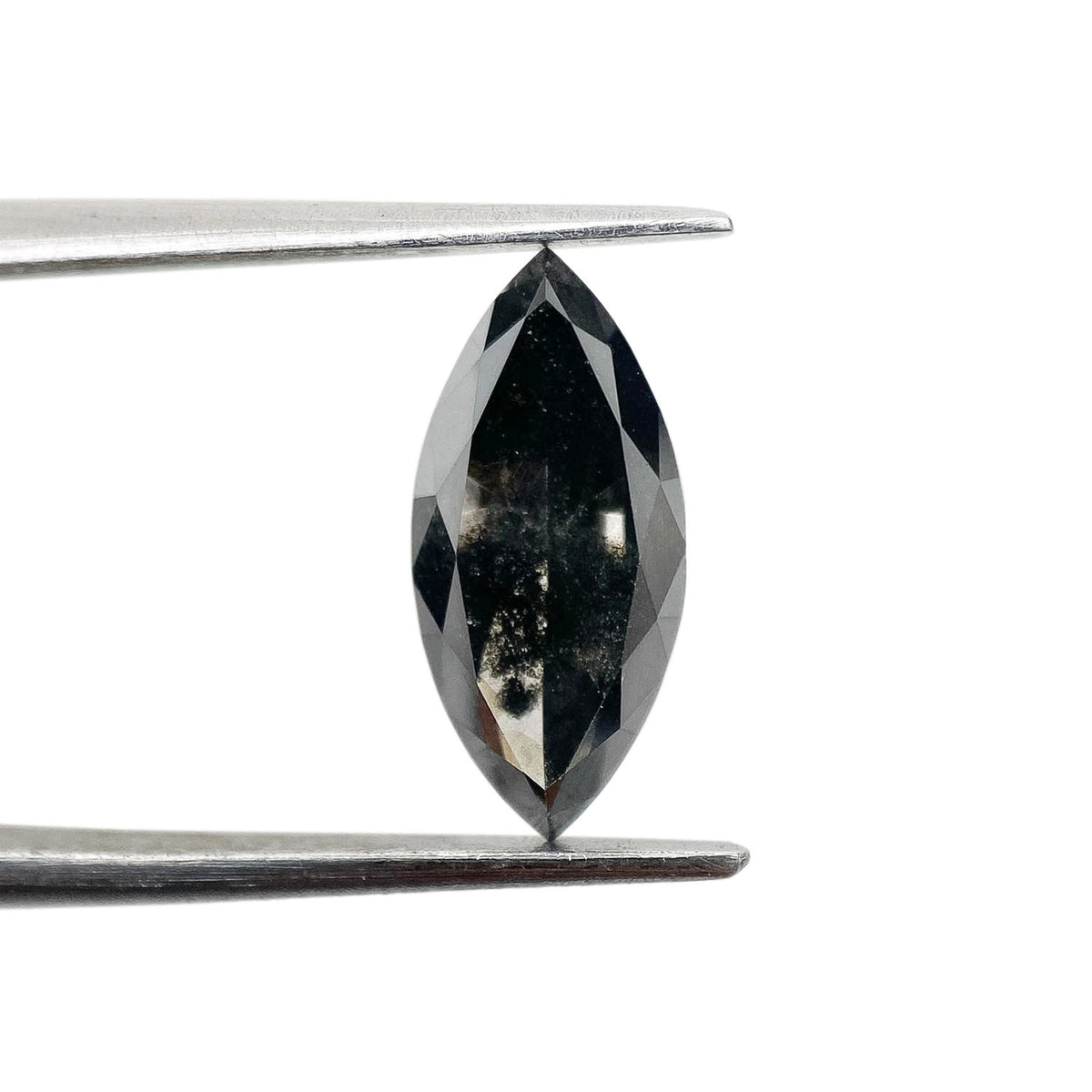1.69ct | Salt & Pepper Marquise Shape Brilliant Cut Lab Diamond