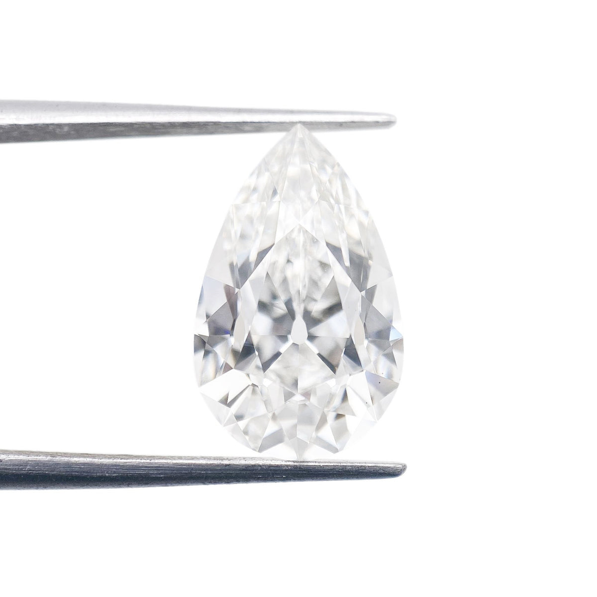 4.58ct | F/VS1 Pear Shape Old Mine Cut Lab Diamond (IGI)