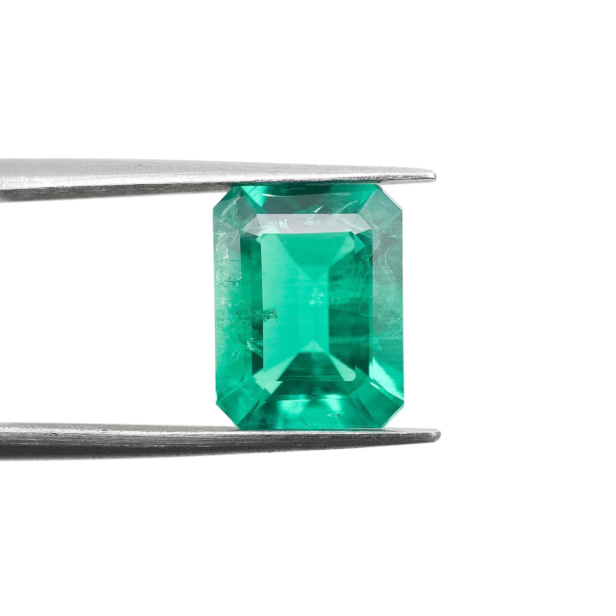 3.20ct | Step Cut Emerald Shape Lab Emerald