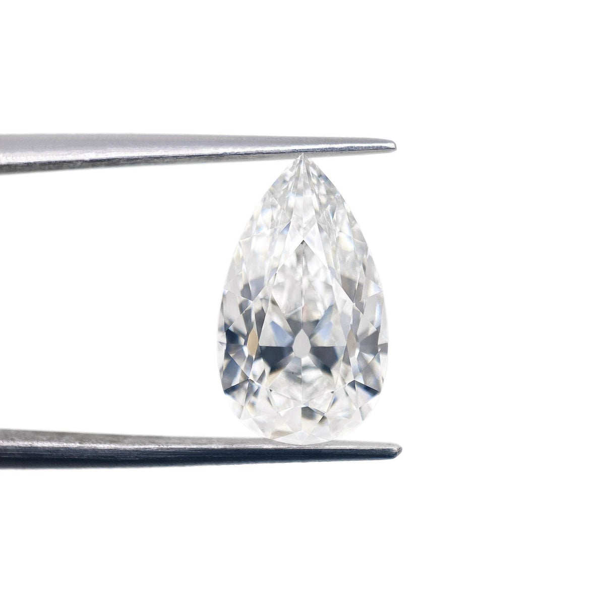 3.21ct | F/VS1 Pear Shape Old Mine Cut Lab Diamond (IGI)