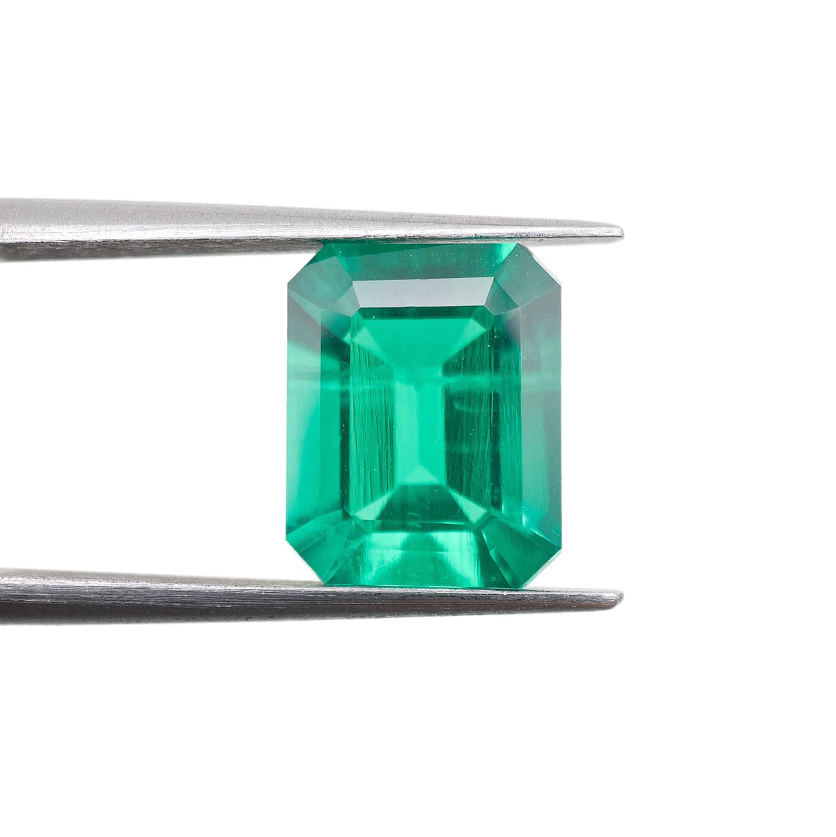 3.02ct | Step Cut Emerald Shape Lab Emerald