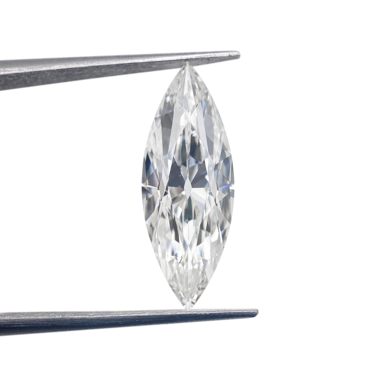 3.50ct | G/VS1 Marquise Shape Old Mine Cut Lab Diamond (IGI)