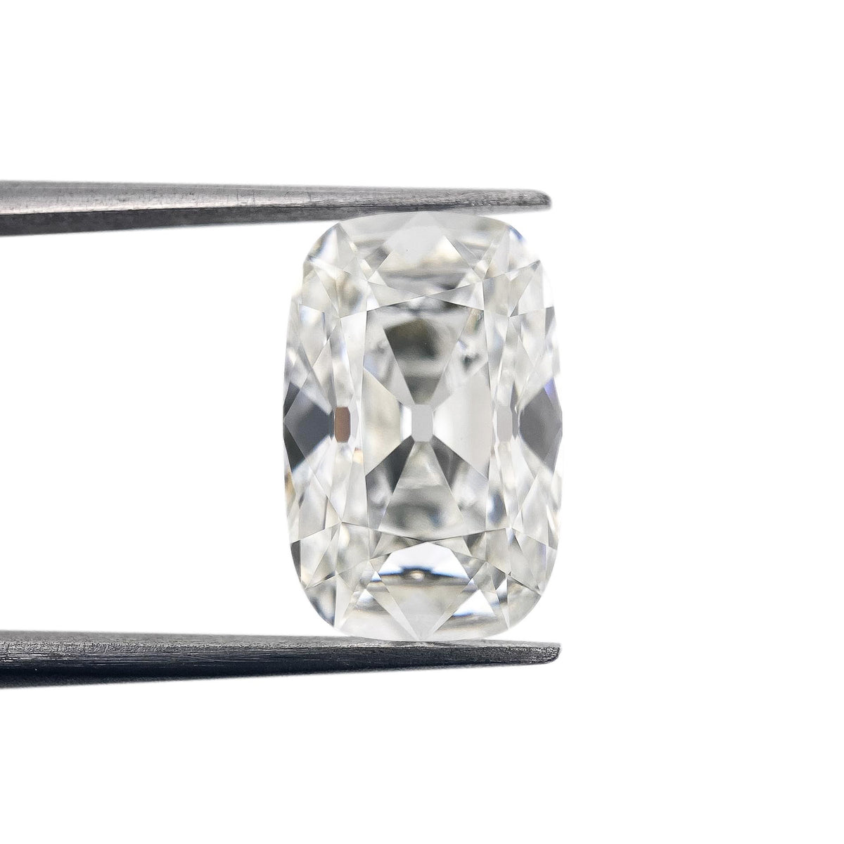 6.08ct | F/VVS2 Cushion Shape Old Mine Cut Lab Diamond (IGI)