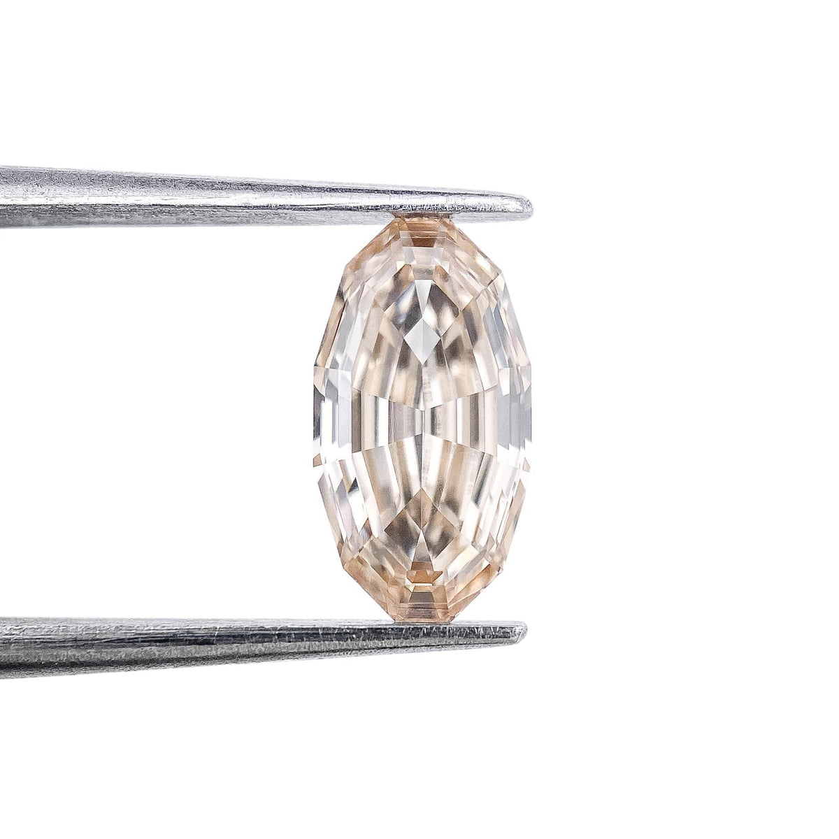 1.59ct | S-T/VS1 Champagne Oval Shape Step Cut Lab Diamond (IGI)-LITHOS Diamond