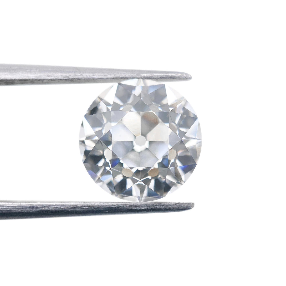 2.80ct | F/VVS2 Round Shape Old European Cut Lab Diamond (IGI)
