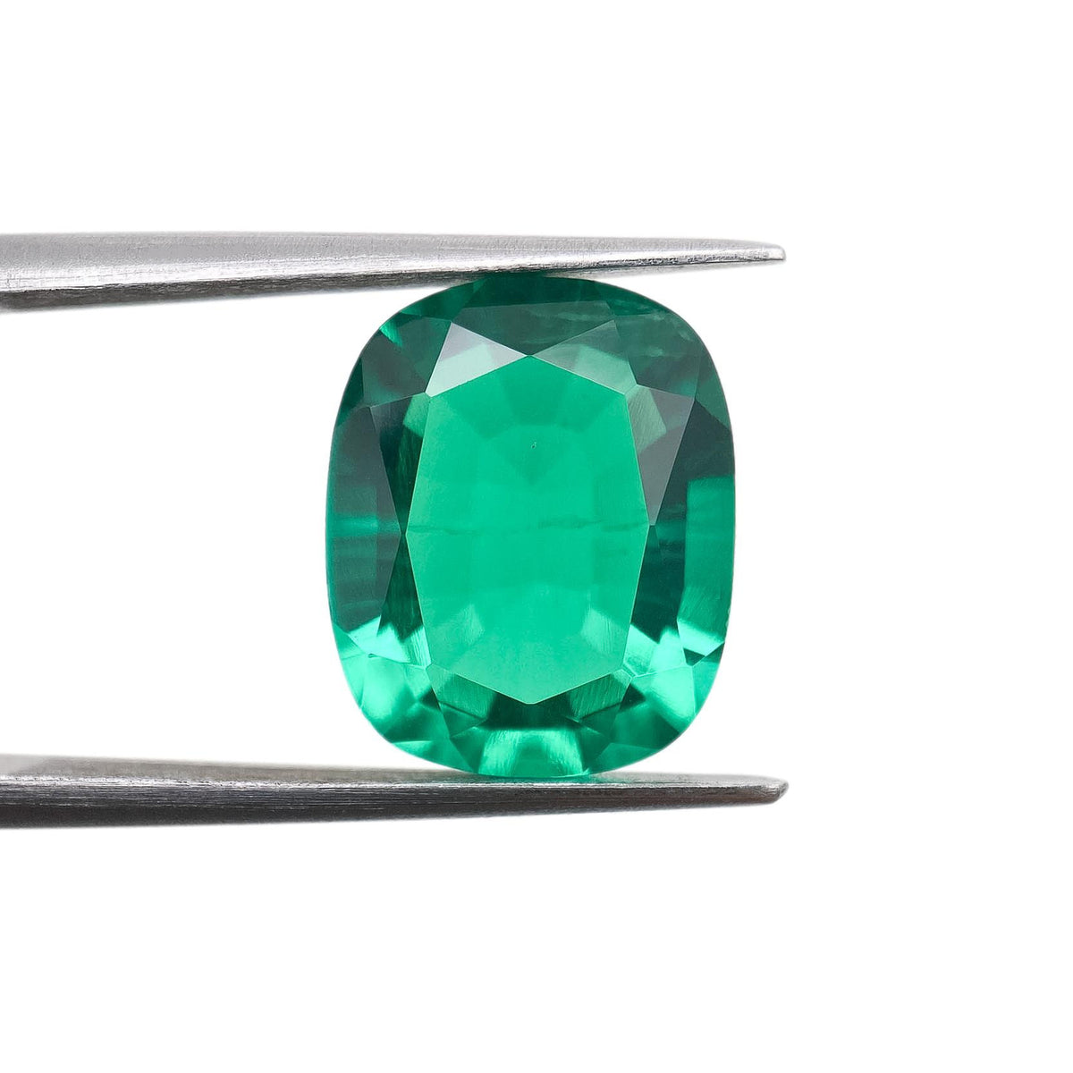 4.86ct | Brilliant Cut Cushion Shape Lab Emerald