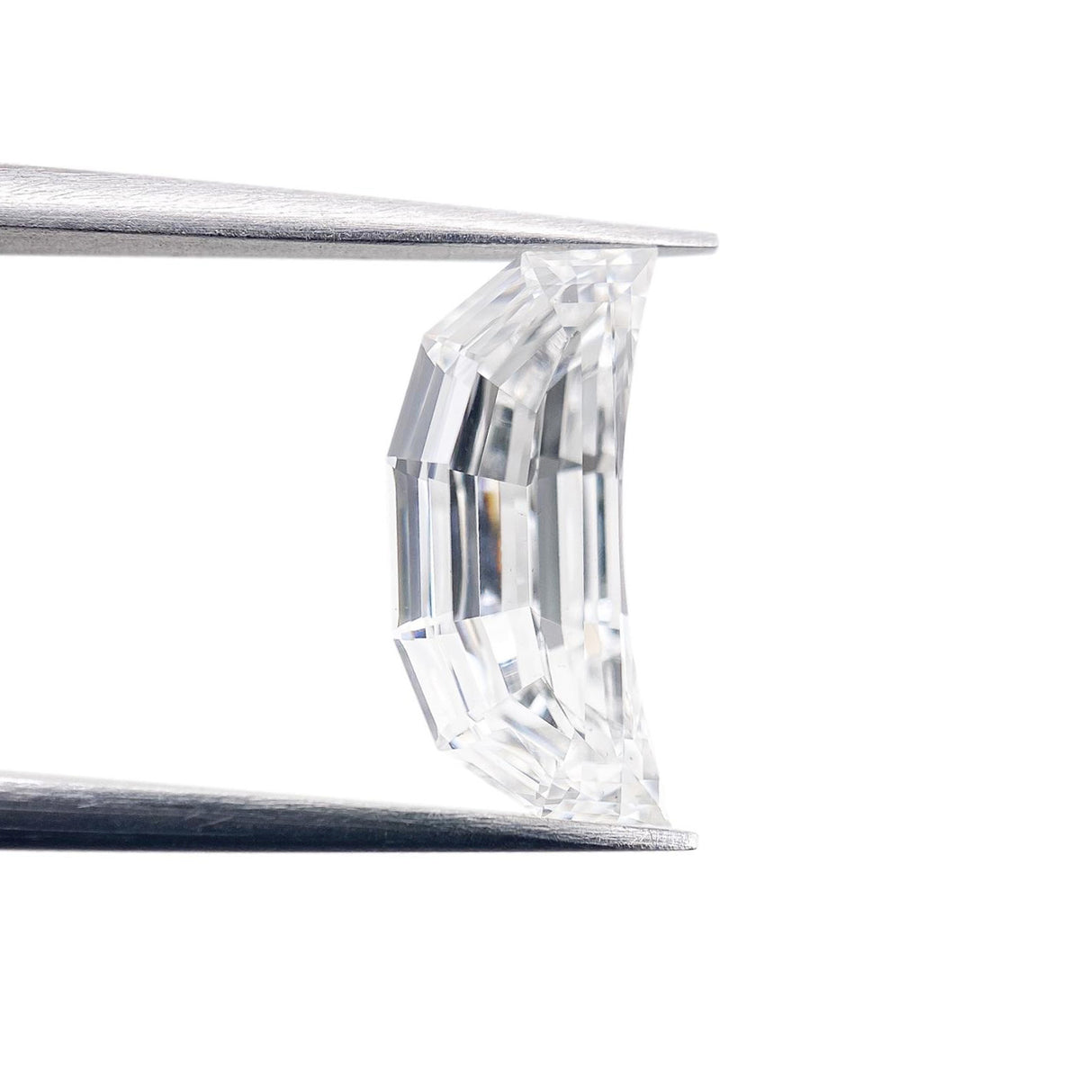 1.94ct | E/VS1 Half Moon Shape Step Cut Lab Diamond (IGI)