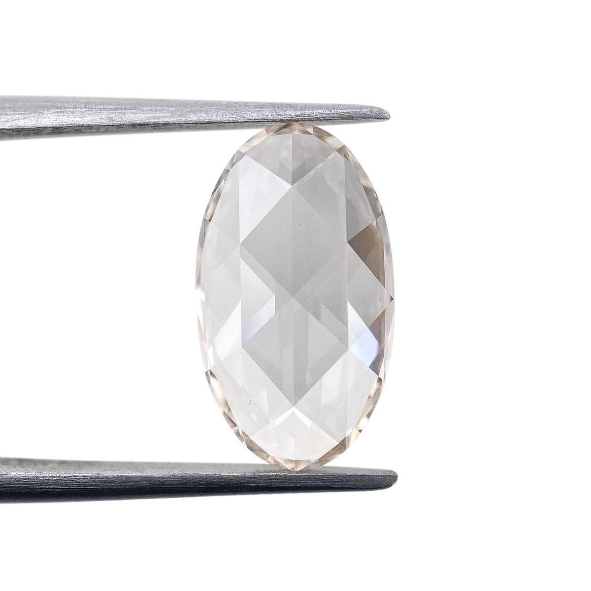 1.73ct | J/VS1 Champagne Oval Shape Rose Cut Lab Diamond (IGI)-LITHOS Diamond