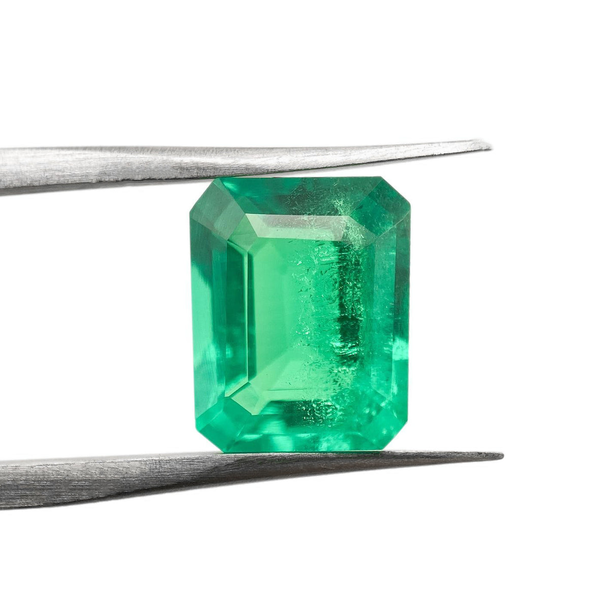 3.08ct | Step Cut Emerald Shape Lab Emerald