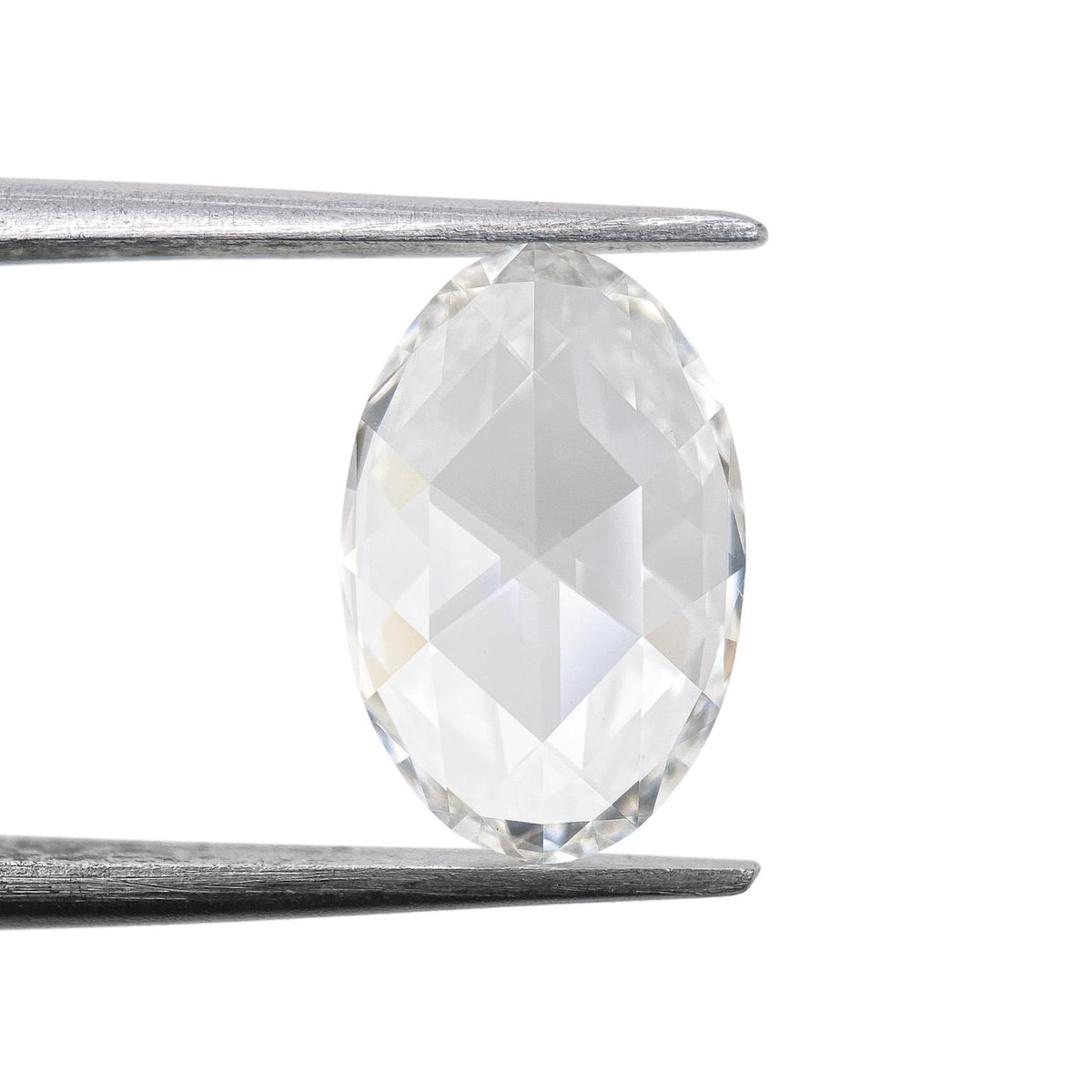 1.68ct | F/VVS2 Oval Shape Rose Cut Lab Diamond (IGI)