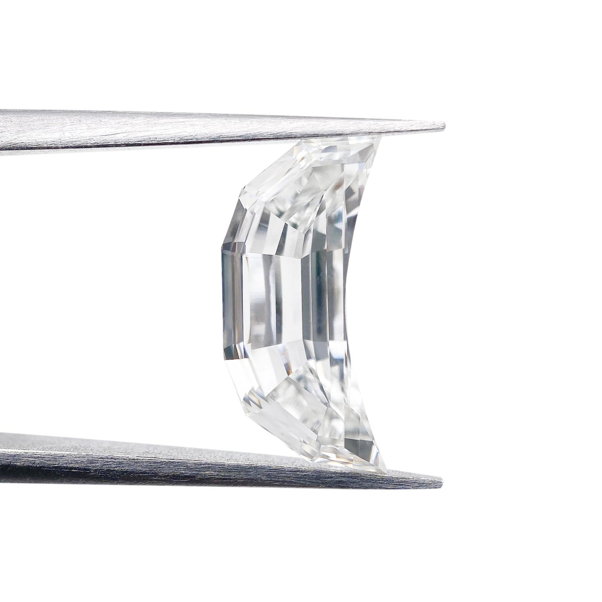 2.50ct | F/VS1 Half Moon Shape Step Cut Lab Diamond (IGI)