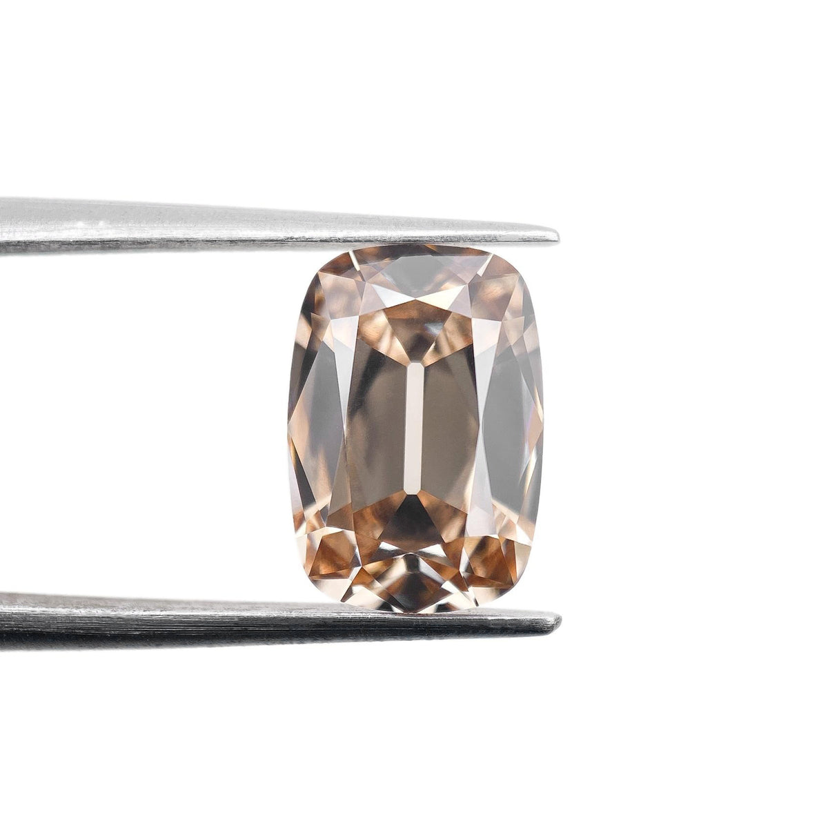 2.74ct | Fancy Brown/VS1 Cushion Shape Old Mine Cut Lab Diamond (IGI)-LITHOS Diamond