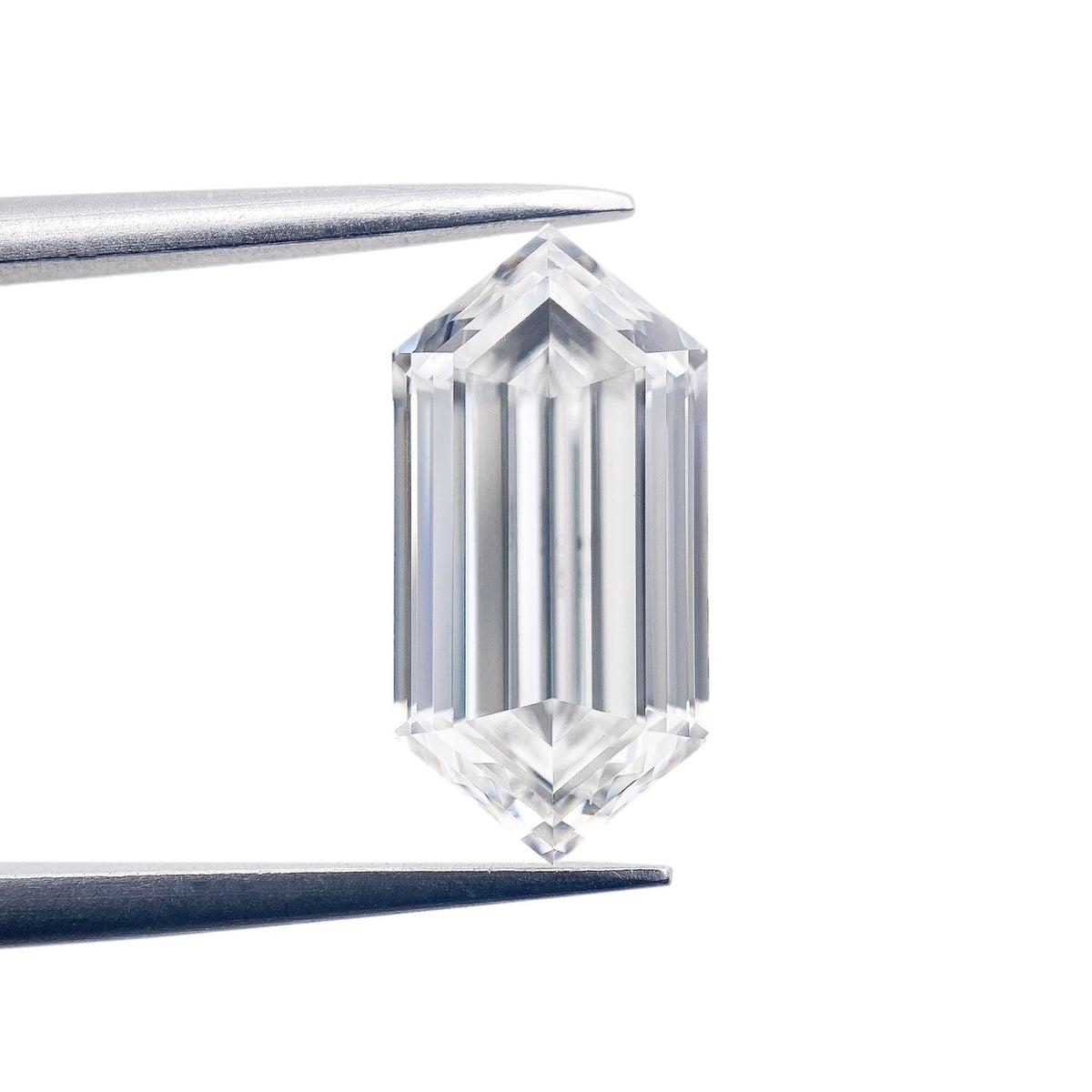 2.81ct | F/VS1 Hexagon Shape Step Cut Lab Diamond (IGI)