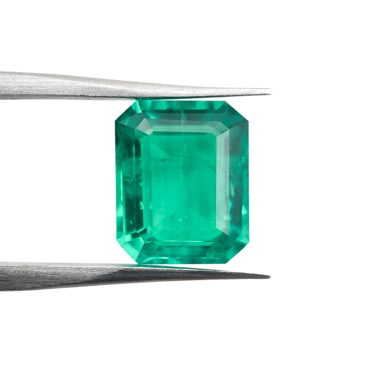 4.65ct | Step Cut Emerald Shape Lab Emerald