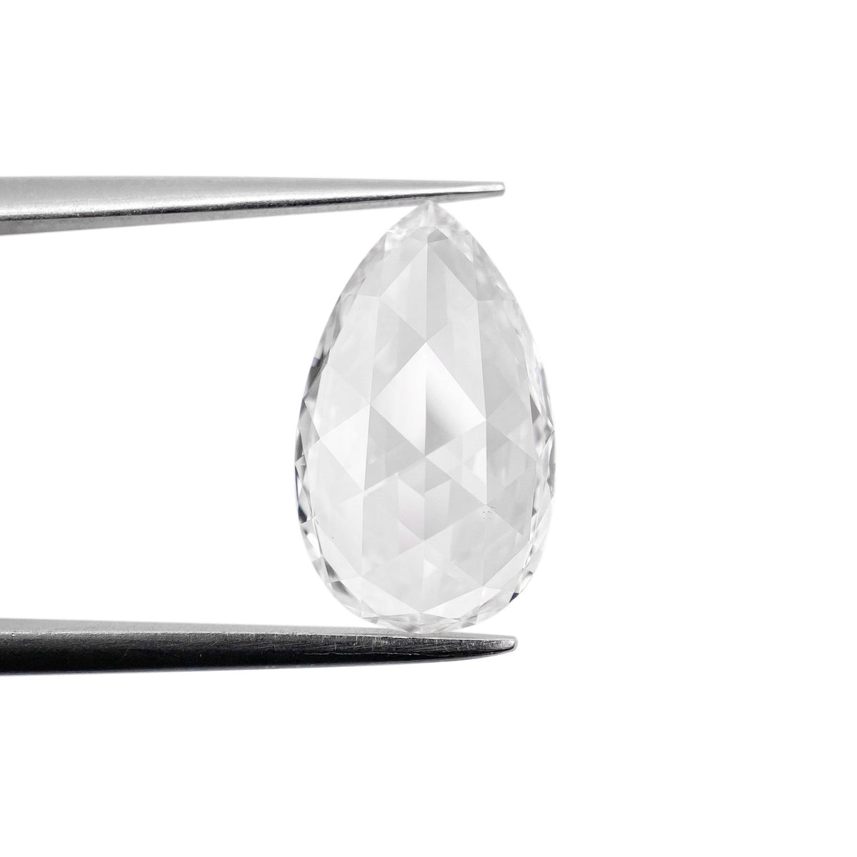 3.01ct | F/VS1 Pear Shape Rose Cut Lab Diamond (IGI)