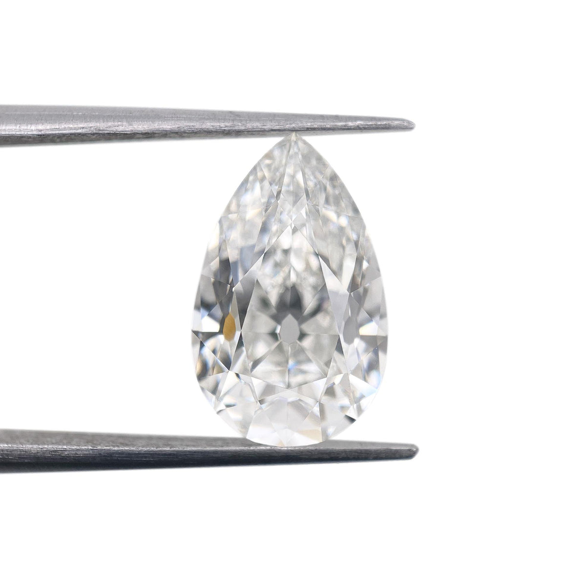 4.65ct | E/VS1 Pear Shape Old Mine Cut Lab Diamond (IGI)