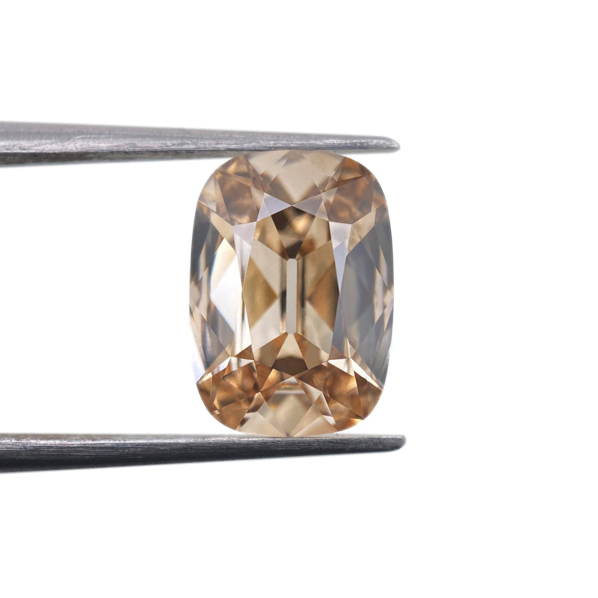 2.75ct | O-P/VVS2 Champagne Cushion Shape Old Mine Cut Lab Diamond (IGI)