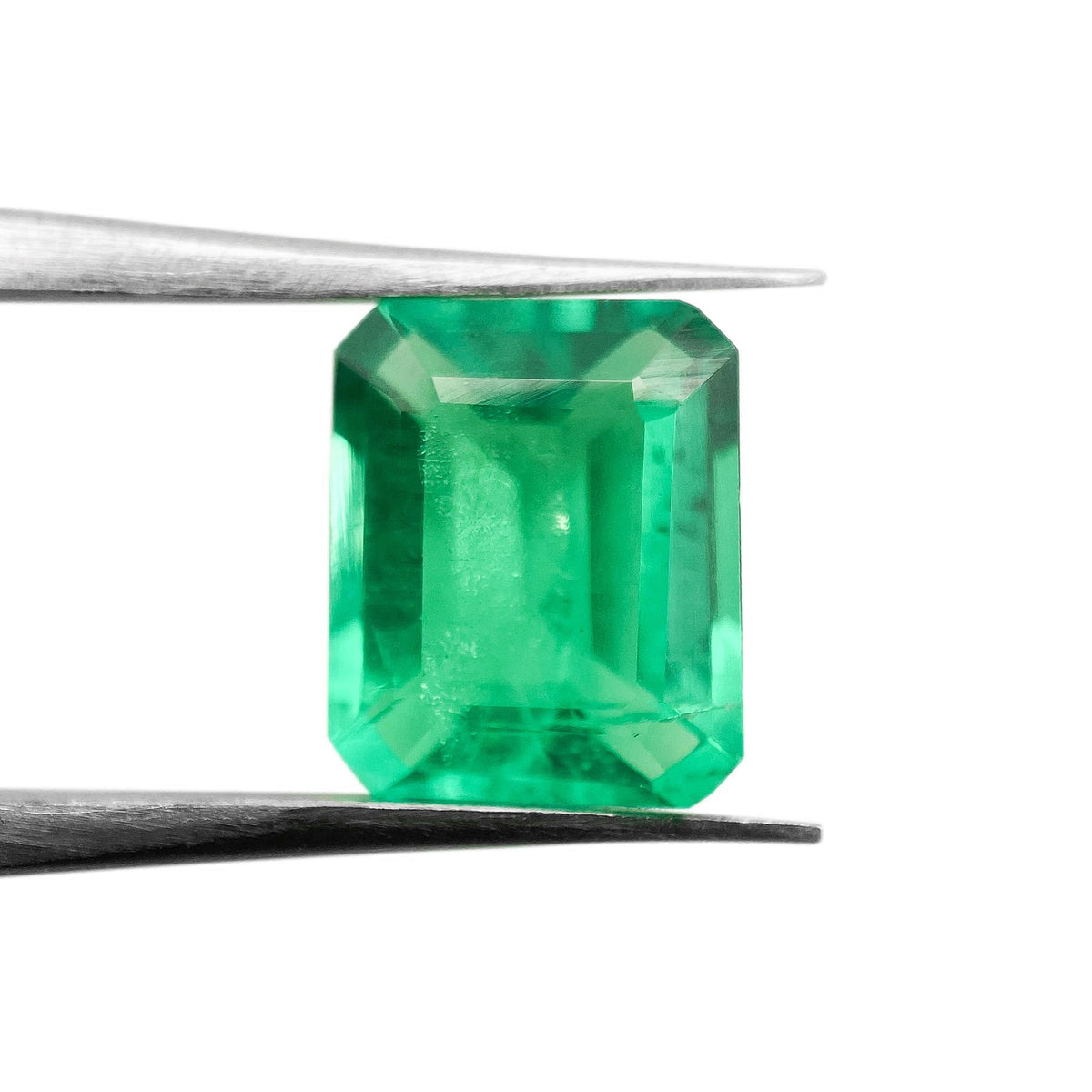 2.63ct | Step Cut Emerald Shape Lab Emerald