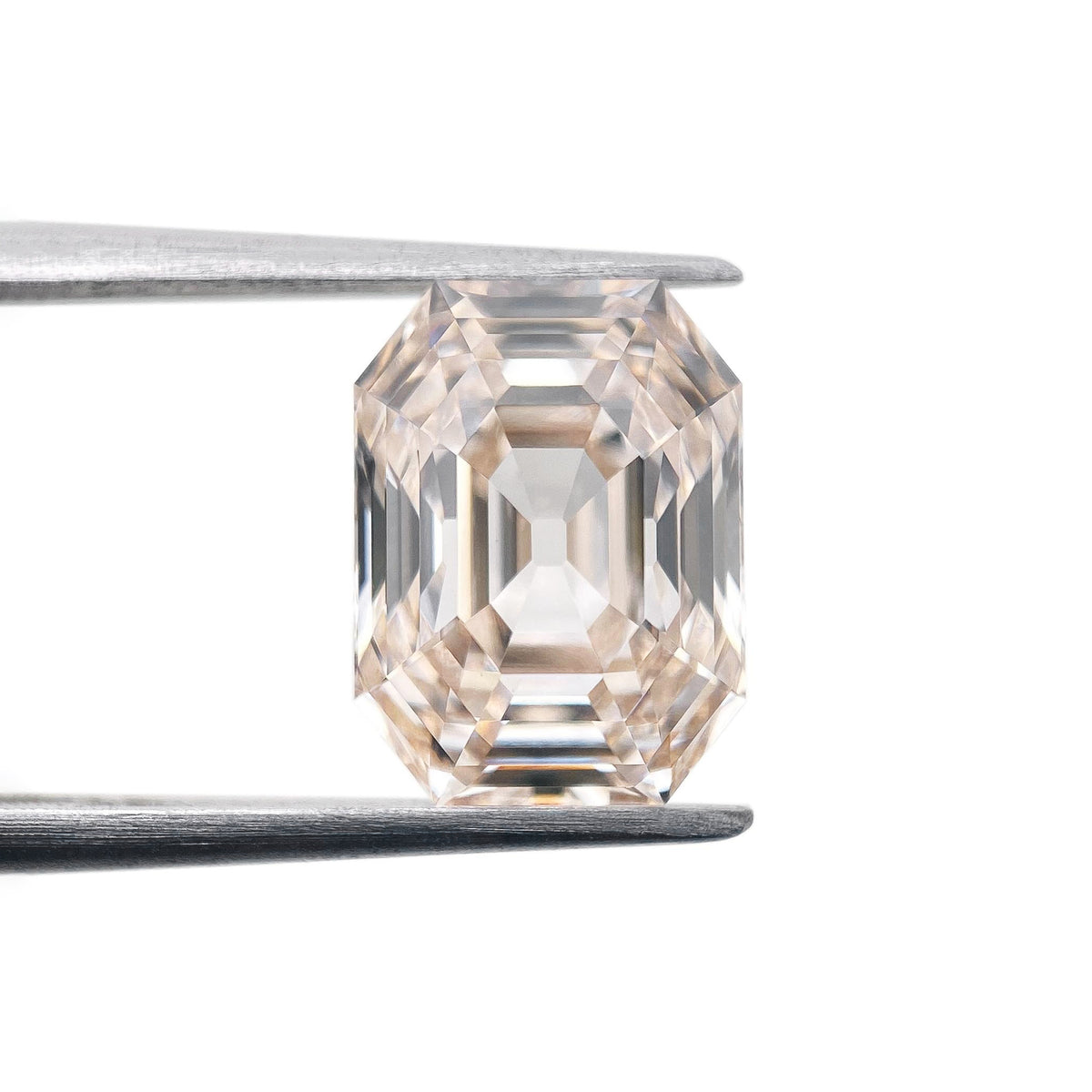 2.92ct | K/VVS2 Champagne Octagon Shape Step Cut Lab Diamond (IGI)-LITHOS Diamond