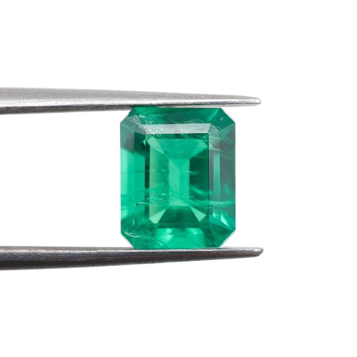 2.42ct | Step Cut Emerald Shape Lab Emerald