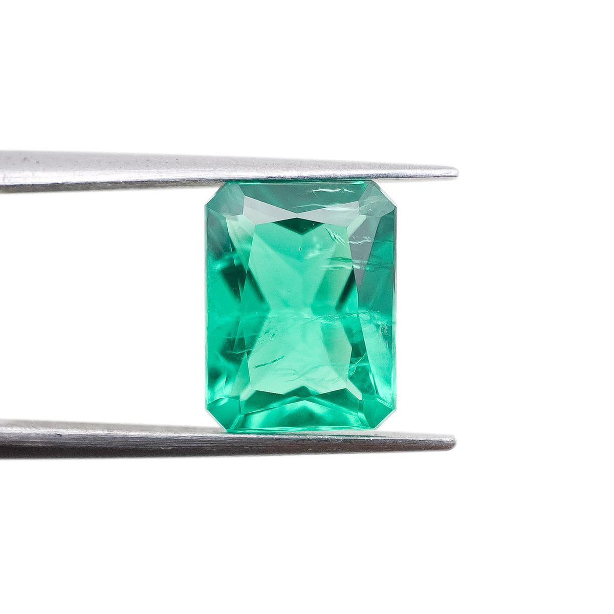 2.95ct | Brilliant Cut Radiant Shape Lab Emerald