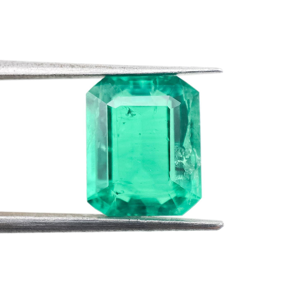 4.49ct | Step Cut Emerald Shape Lab Emerald