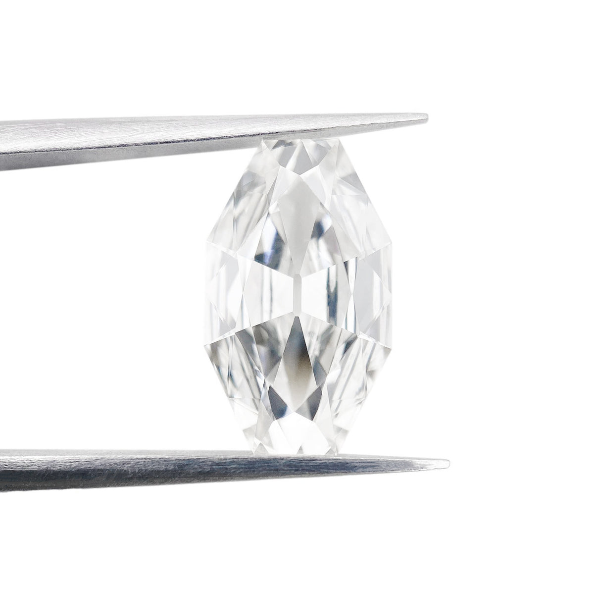 2.50ct | F/VVS2 Octagon Shape Antique Old Mine Cut Lab Diamond (IGI)