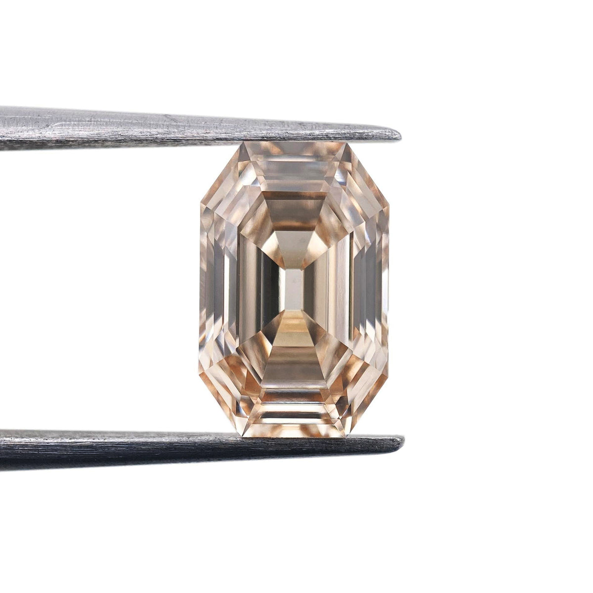2.80ct | O-P/VS1 Champagne Antique Octagon Shape Step Cut Lab Diamond (IGI)-LITHOS Diamond