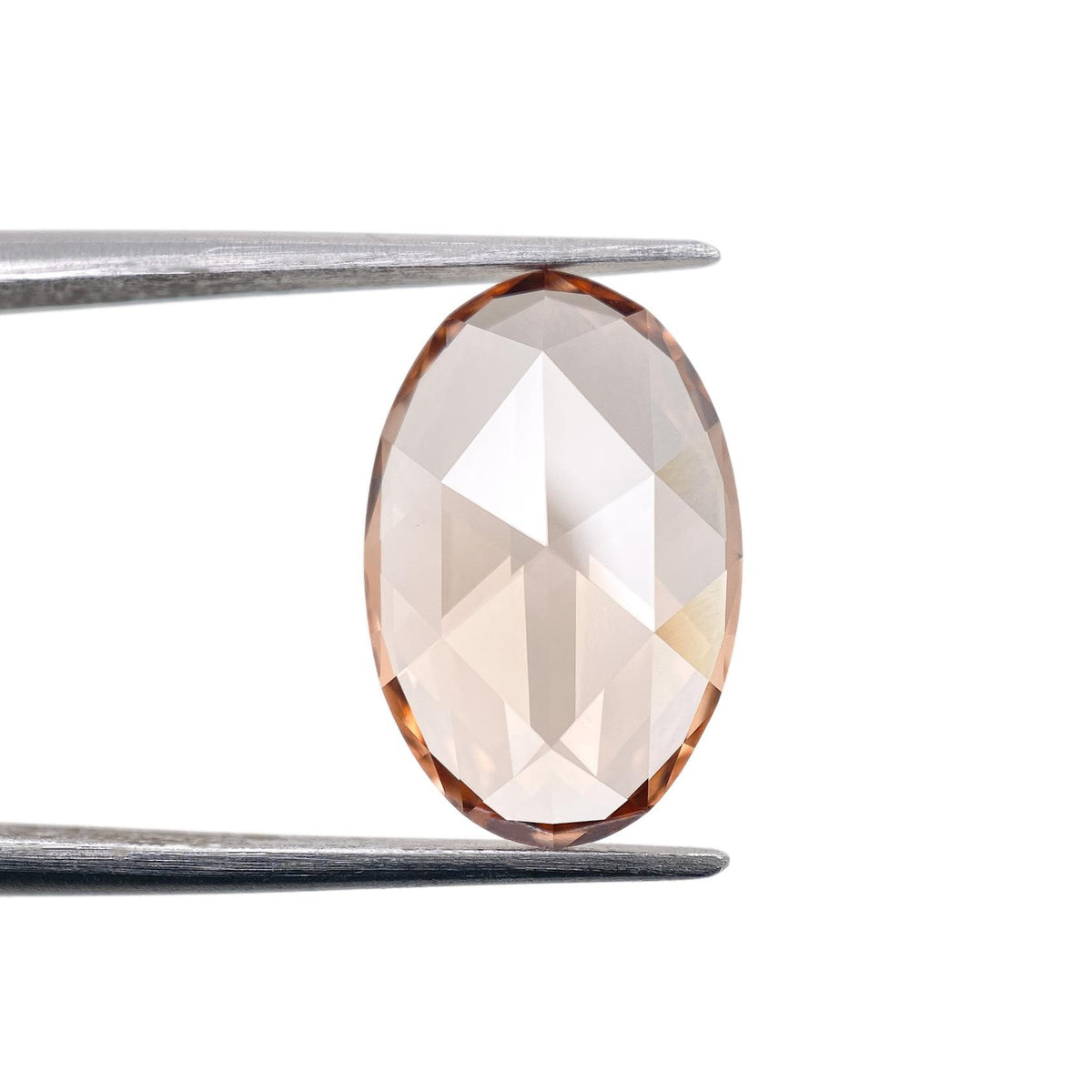 3.02ct | Fancy Brown/VVS2 Champagne Oval Shape Rose Cut Lab Diamond (IGI)