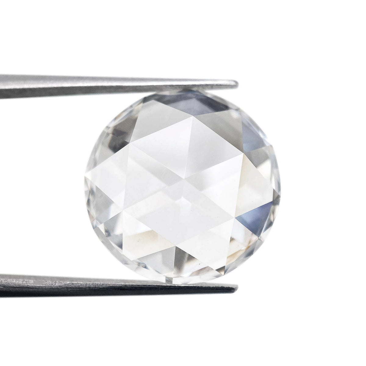 8.01ct | F/VVS2 Round Shape Rose Cut Lab Diamond (IGI)