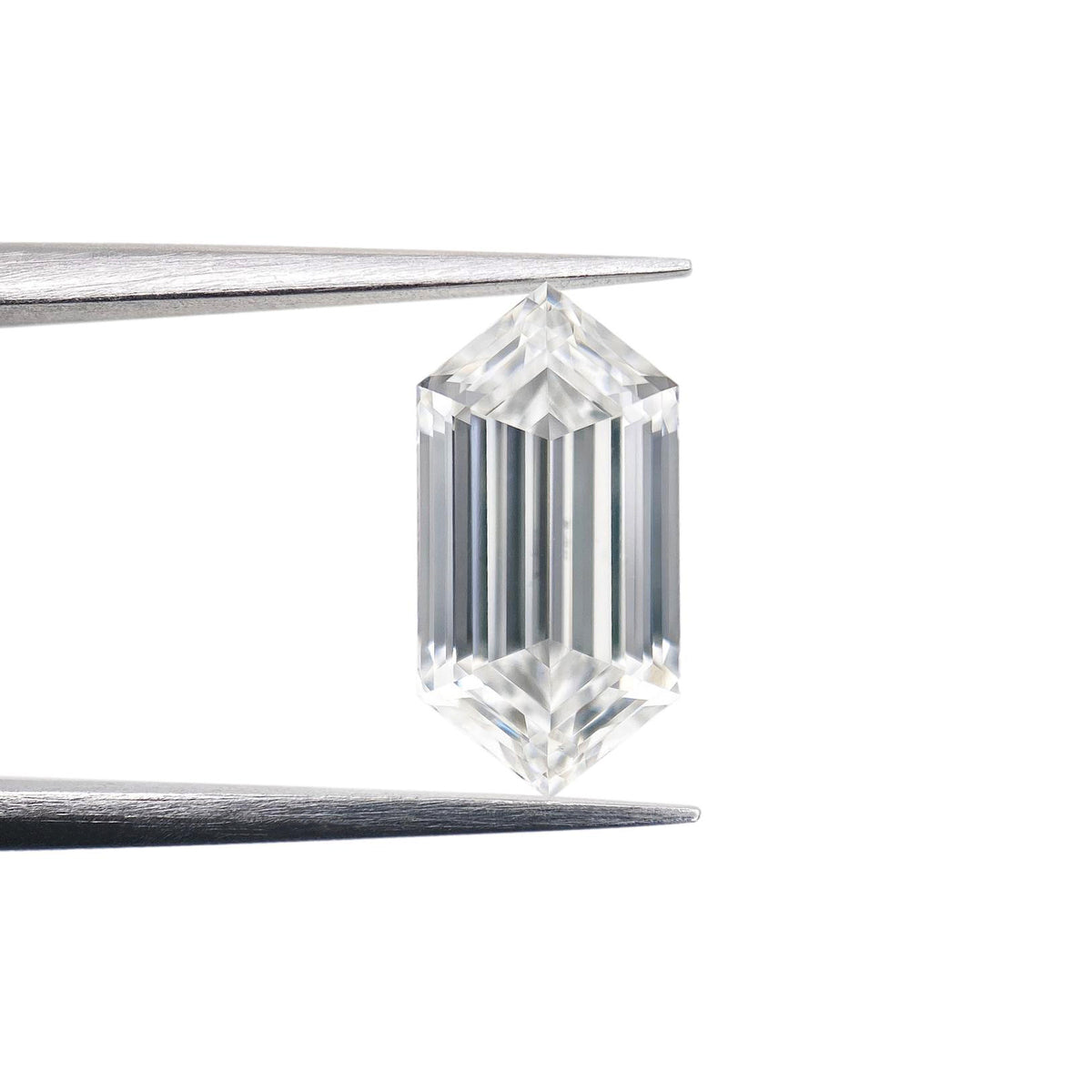 2.55ct | E/VS2 Hexagon Shape Step Cut Lab Diamond (IGI)