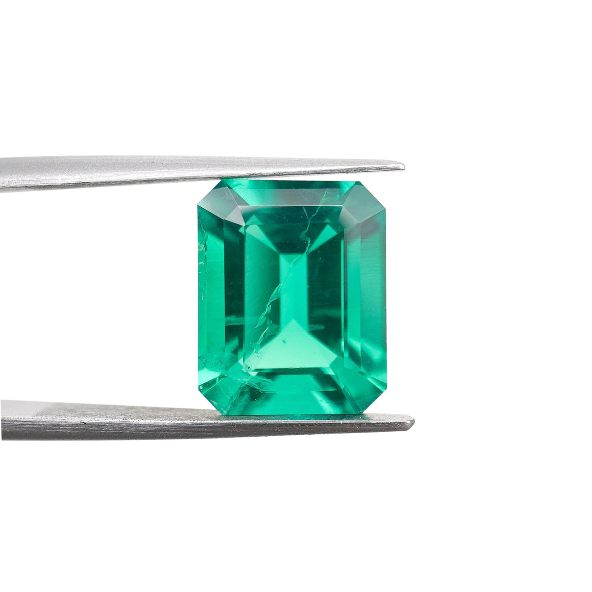 4.60ct | Step Cut Emerald Shape Lab Emerald