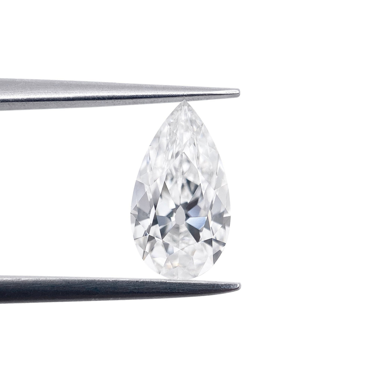 1.25ct | E/VVS1 Pear Shape Old Mine Cut Lab Diamond (IGI)