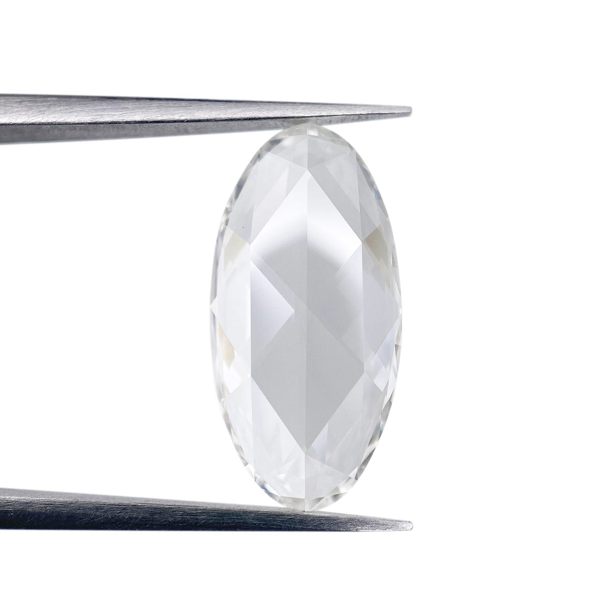 2.81ct | F/VVS2 Oval Shape Rose Cut Lab Diamond (IGI)