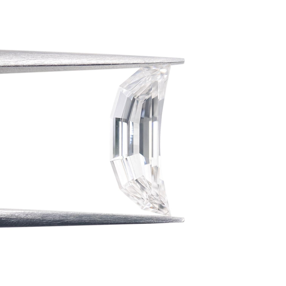 1.36ct | E/VVS2 Half Moon Shape Step Cut Lab Diamond (IGI)