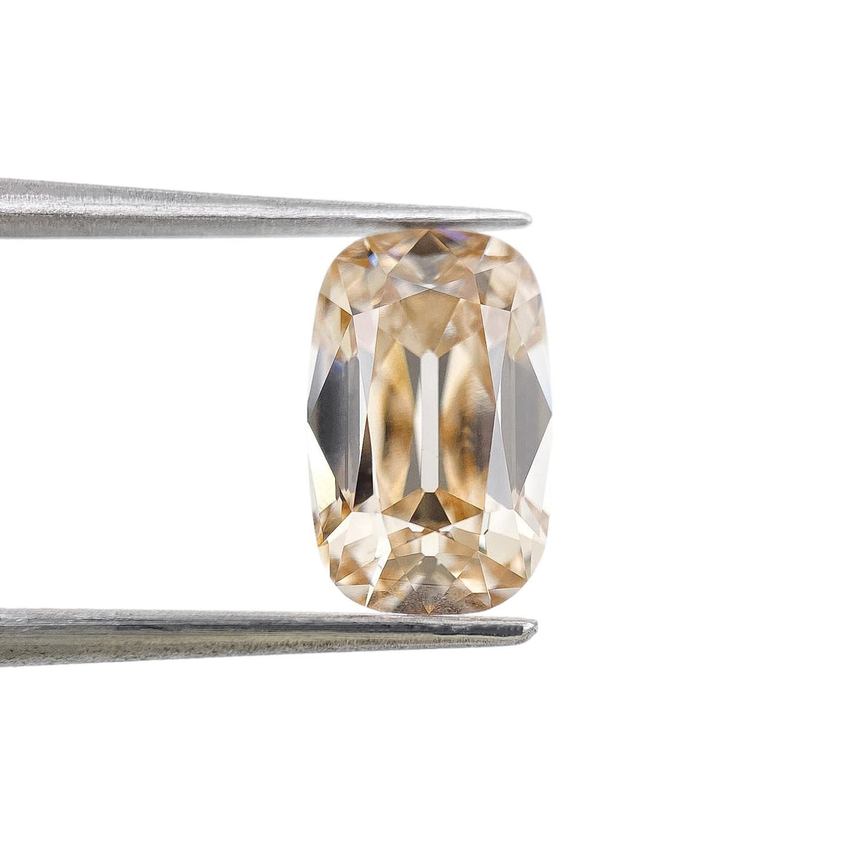 2.59ct | Light Brown/VS1 Cushion Shape Old Mine Cut Lab Diamond (IGI)-LITHOS Diamond