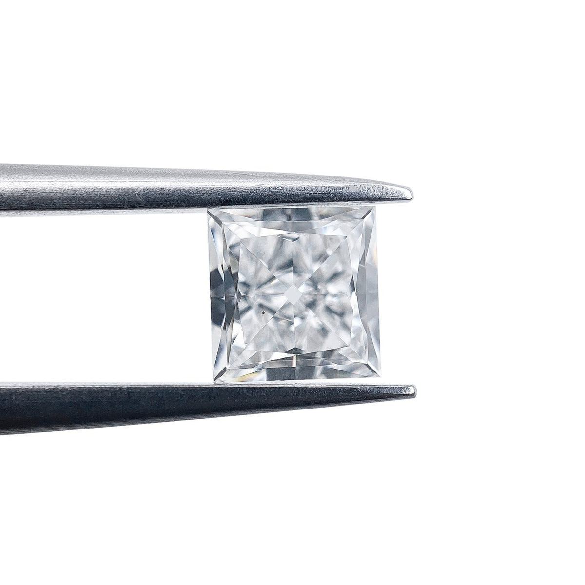 0.78ct | F/SI1 Princess Shape Old Mine Cut Lab Diamond