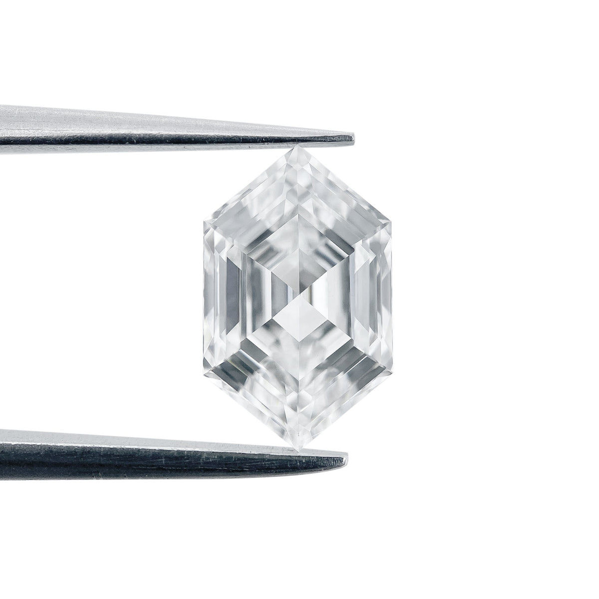 1.71ct | E/VS1 Hexagon Shape Step Cut Lab Diamond (IGI)