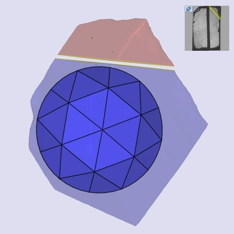 1.21ct | F/VS1 Round Shape Rose Cut Lab Diamond (IGI)