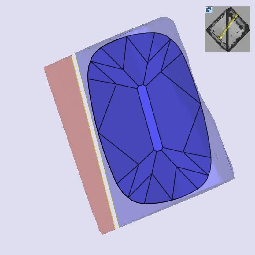 2.21ct | F/VS1 Cushion Shape Old Mine Cut Lab Diamond (IGI)