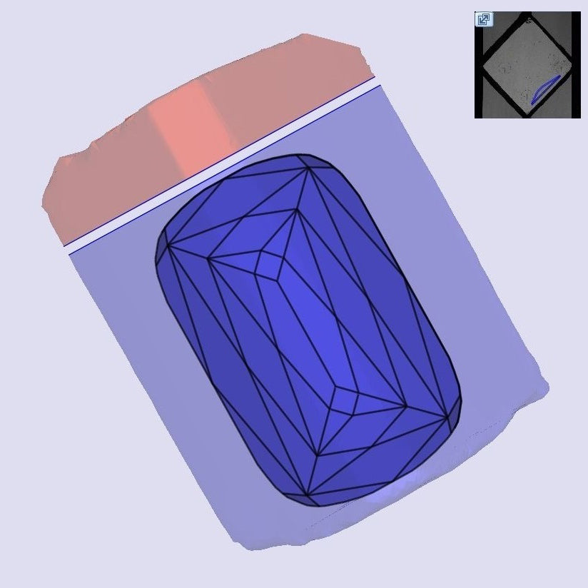 4.06ct | E/VVS2 Cushion Shape Lattice Cut Lab Diamond (IGI)