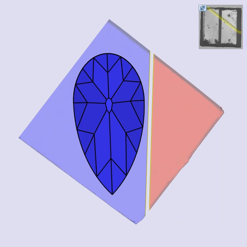 2.07ct | F/VS1 Pear Shape Old Mine Cut Lab Diamond (IGI)