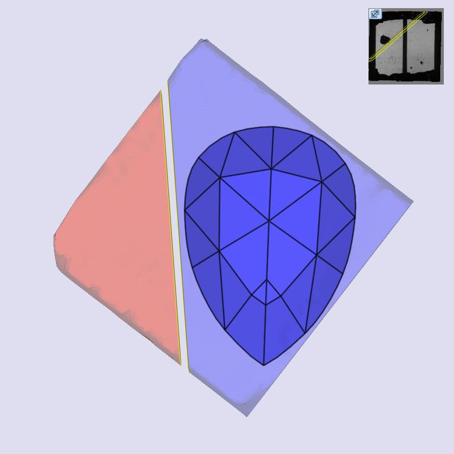 3.17ct | Fancy Brown/VVS2 Champagne Pear Shape Rose Cut Lab Diamond (IGI)