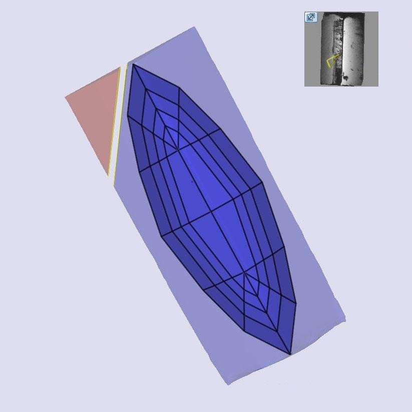 1.09ct | E/VS1 Marquise Shape Step Cut Lab Diamond (IGI)