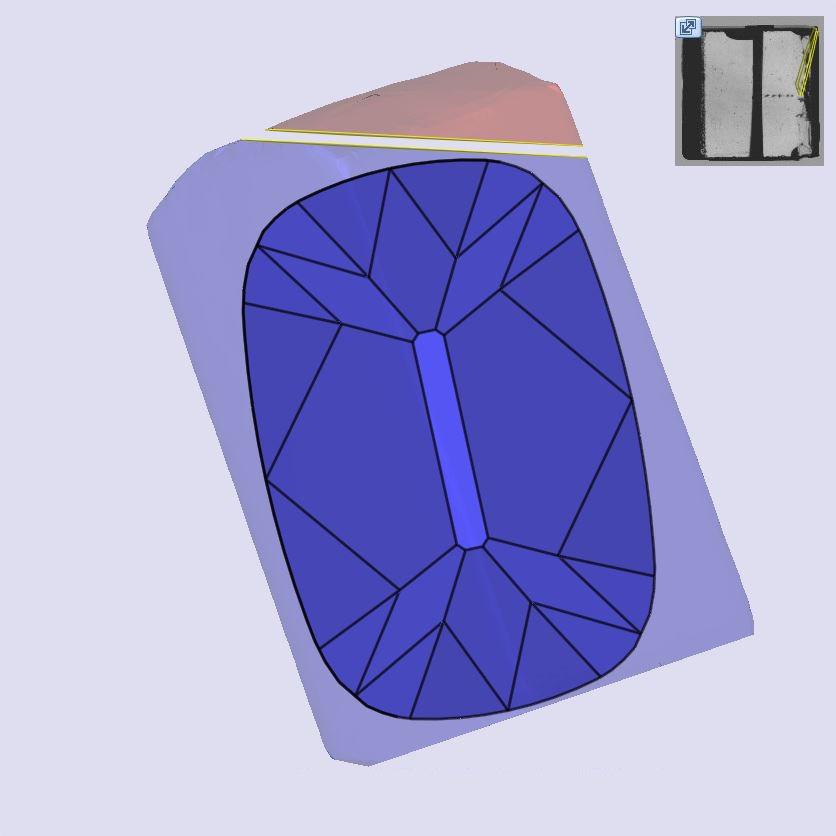 3.90ct | F/VS1 Cushion Shape Old Mine Cut Lab Diamond (IGI)