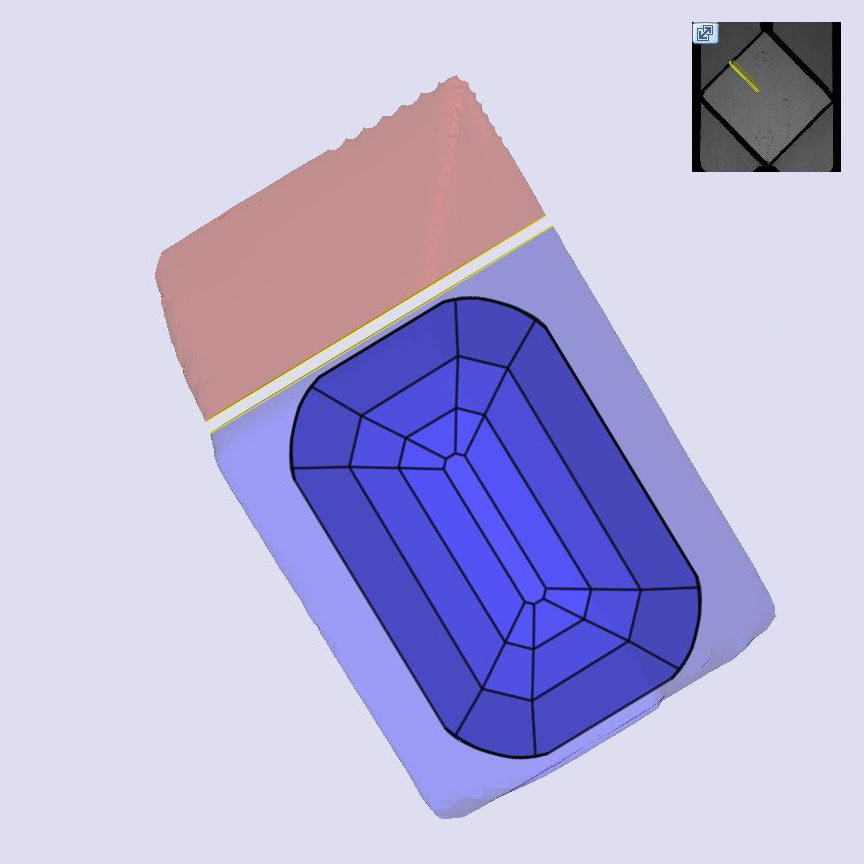 2.04ct | G/VVS2 Cushion Shape Step Cut Lab Diamond (IGI)
