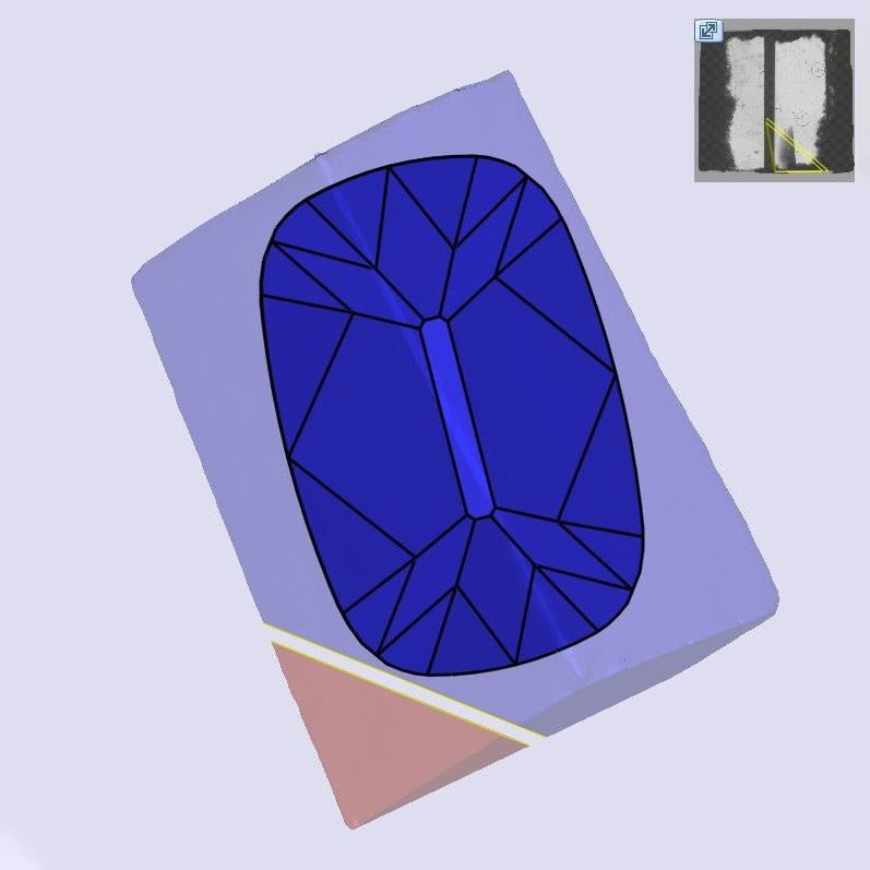 2.83ct | F/VS1 Cushion Shape Old Mine Cut Lab Diamond (IGI)