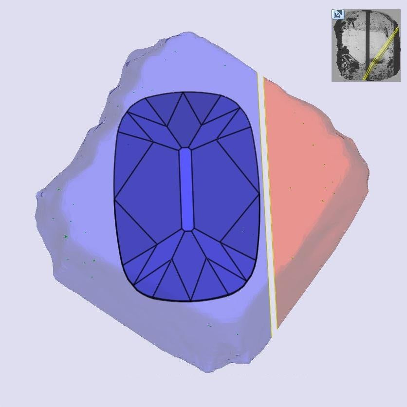 3.05ct | E/VS1 Cushion Shape Old Mine Cut Lab Diamond (IGI)
